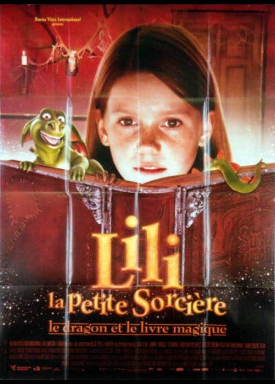 affiche du film LILI LA PETITE SORCIERE LE DRAGON ET LE LIVRE MAGIQUE