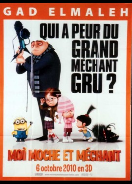 affiche du film MOI MOCHE ET MECHANT