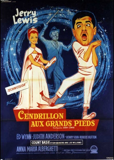 affiche du film CENDRILLON AUX GRANDS PIEDS