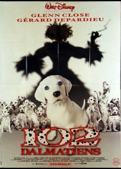 102 DALMATIANS / ONE HUNDRED AND TWO DALMATIANS movie poster