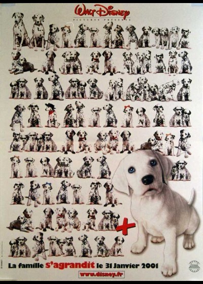 affiche du film CENT DEUX DALMATIENS (LES)