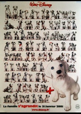 102 DALMATIANS / ONE HUNDRED AND TWO DALMATIANS movie poster