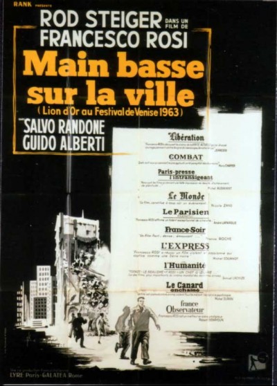 MANI SULLA CITTA (LE) movie poster