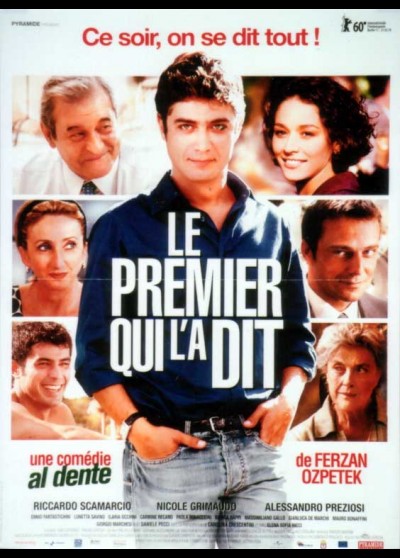 affiche du film PREMIER QUI L'A DIT (LE)