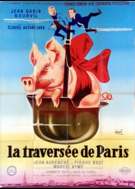 affiche du film TRAVERSEE DE PARIS (LA)