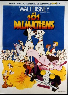 ONE HUNDRED AND ONE DALMATIANS / 101 DALMATIANS movie poster