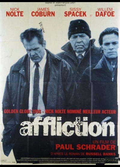 AFFLICTION movie poster