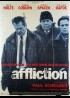 AFFLICTION movie poster