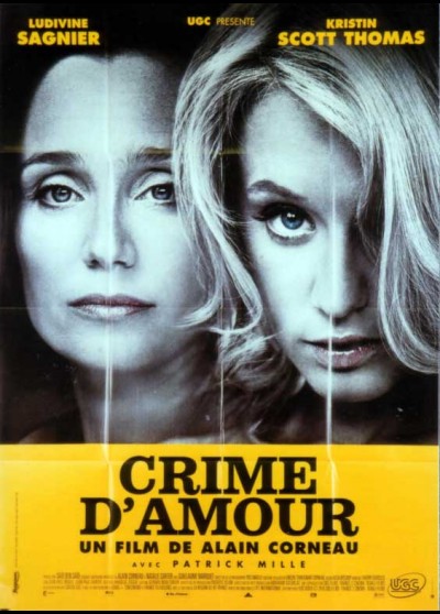 affiche du film CRIME D'AMOUR