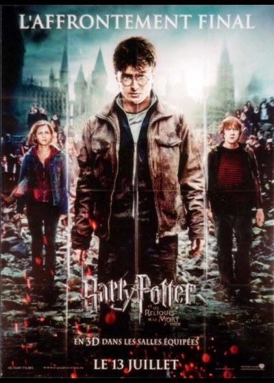 affiche du film HARRY POTTER ET LES RELIQUES DE LA MORT 2 EME PARTIE