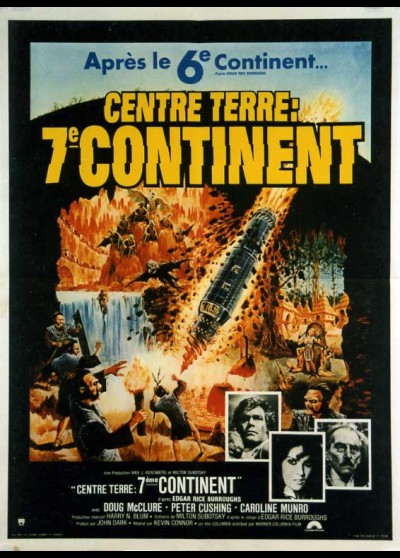 affiche du film CENTRE TERRE SEPTIEME CONTINENT