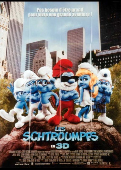 SMURFS (THE) movie poster