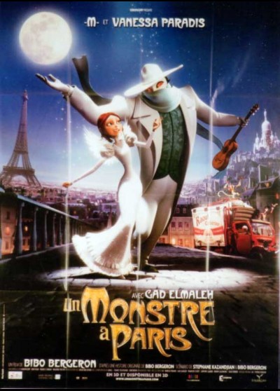 UN MONSTRE A PARIS movie poster