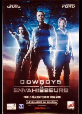 COWBOYS AND ALIENS movie poster