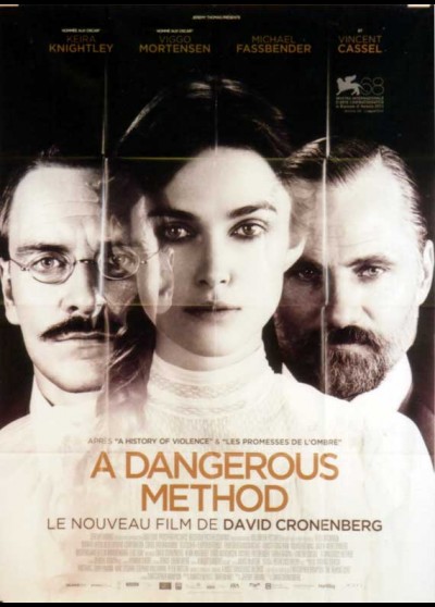 affiche du film A DANGEROUS METHOD