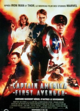 CAPTAIN AMERICA FIRST AVENGER movie poster