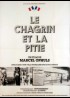 CHAGRIN ET LA PITIE (LE) movie poster