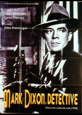 affiche du film MARK DIXON DETECTIVE