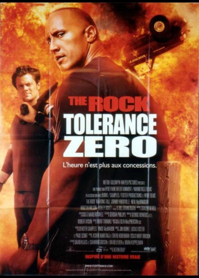 affiche du film TOLERANCE ZERO