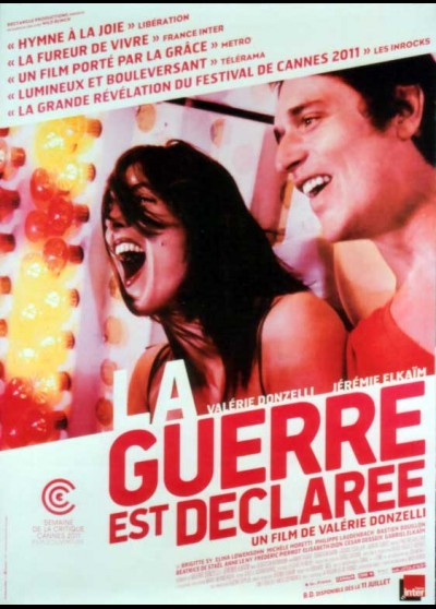 affiche du film GUERRE EST DECLAREE (LA)