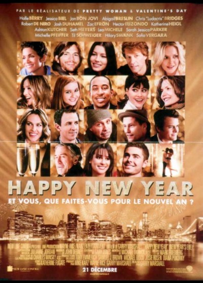 affiche du film HAPPY NEW YEAR