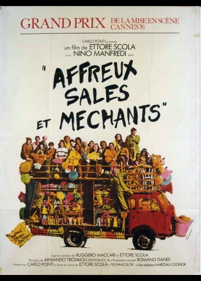 BRUTTI SPORCHI E CATTIVI movie poster