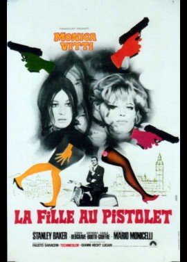 affiche du film LA FILLE AU PISTOLET