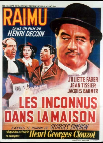 affiche du film INCONNUS DANS LA MAISON (LES)