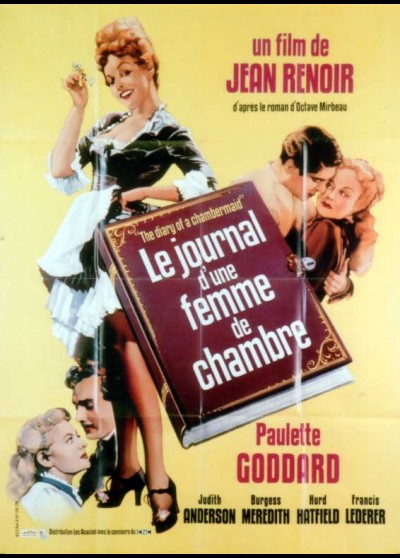 affiche du film JOURNAL D'UNE FEMME DE CHAMBRE (LE)