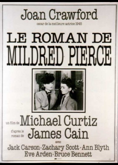 MILDRED PIERCE movie poster