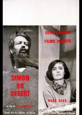 affiche du film SIMON DU DESERT / NOUS DEUX