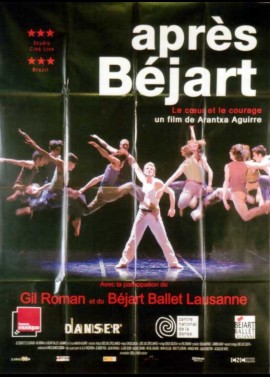 affiche du film APRES BEJART LE COEUR ET LE COURAGE