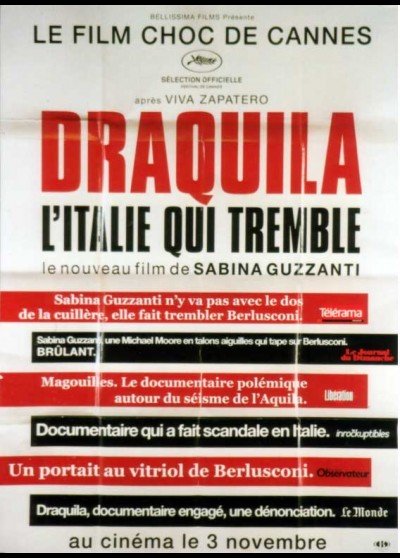 DRAQUILA L'ITALIA CHE TREMA movie poster