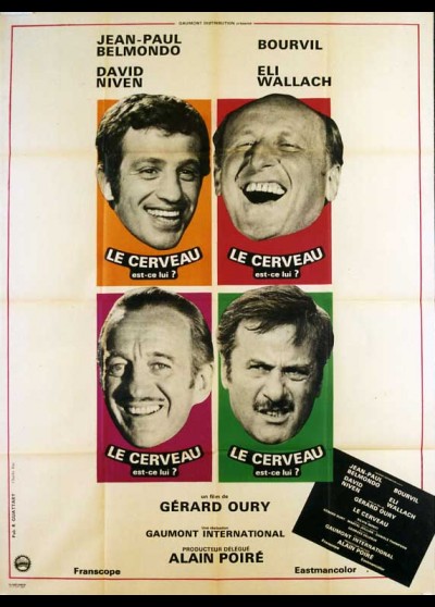 CERVEAU (LE) / THE BRAIN movie poster