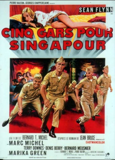 CINQ GARS POUR SINGAPOUR movie poster
