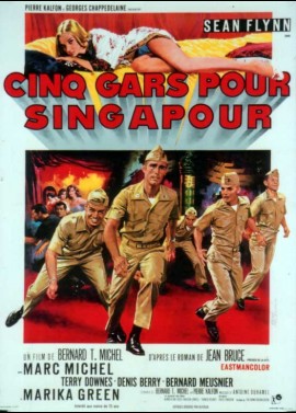 CINQ GARS POUR SINGAPOUR movie poster