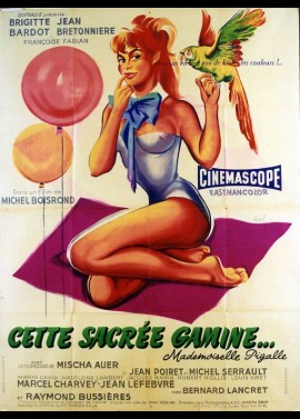 affiche du film CETTE SACREE GAMINE MADEMOISELLE PIGALLE