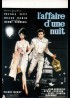 affiche du film AFFAIRE D'UNE NUIT (L')