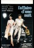 AFFAIRE D'UNE NUIT (L') movie poster