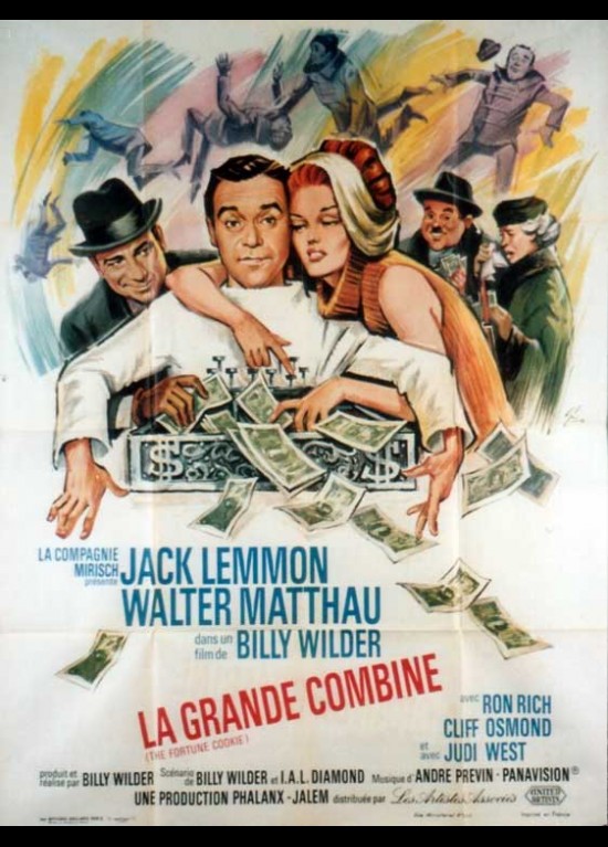 poster FORTUNE COOKIE (THE) Billy Wilder - CINESUD movie posters