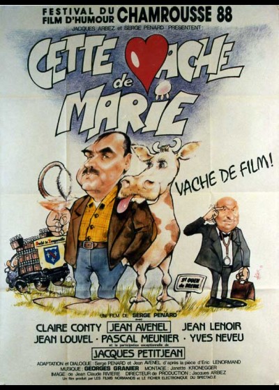 CETTE VACHE DE MARIE movie poster