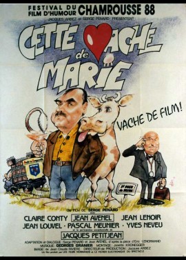 affiche du film CETTE VACHE DE MARIE