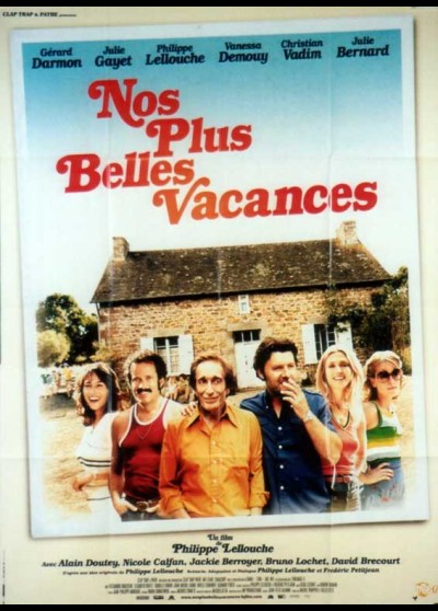 affiche du film NOS PLUS BELLES VACANCES