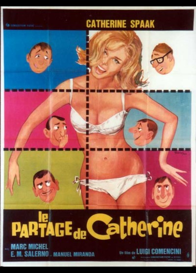 affiche du film PARTAGE DE CATHERINE (LE)