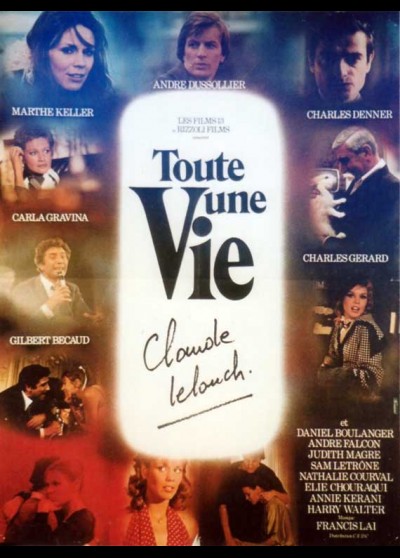 affiche du film TOUTE UNE VIE