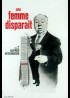 affiche du film UNE FEMME DISPARAIT
