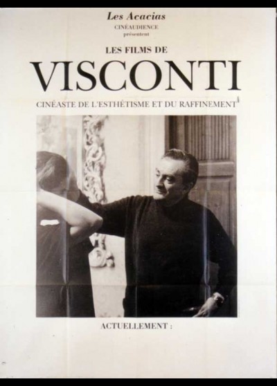 affiche du film VISCONTI CINEASTE DE L'ESTHETISME ET DU RAFFINEMENT