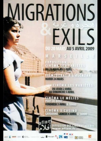 affiche du film MIGRATIONS ET EXILS