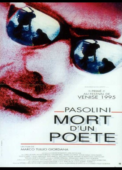 affiche du film PASOLINI MORT D'UN POETE