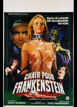 affiche du film CHAIR POUR FRANKENSTEIN